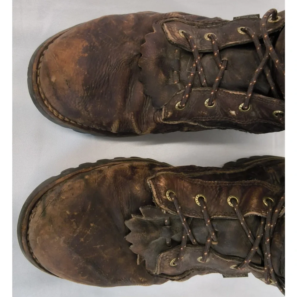 Red Wing Irish Setter Hunt 861 Boots Mens 12D Brown Leather Hunting Boots #W5293